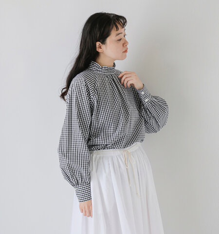 Si-Si-Si|コットン ステイシー ブラウス “STACY BLOUSE” 2025-ss005-nk