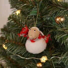 NORDIKA nisse | クリスマスオーナメント ( 羊 / マフラー )