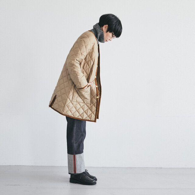 着用サイズ 34(モデル 160cm)/ ヘーゼル×ヘーゼル