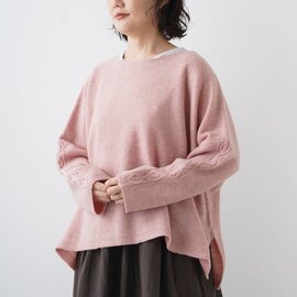 NATURAL LAUNDRY|メリノウール ワイドセーター | 7264K-010