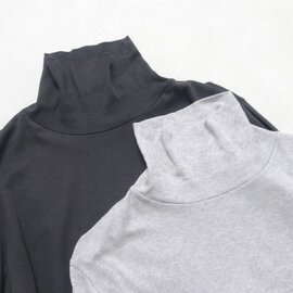 TOKYO BASIC|綿カシミヤフライス タートルネック