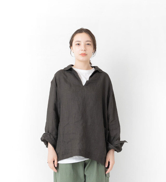 color : BROWN , model : 162cm