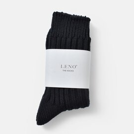 LENO｜コットンリブソックス 靴下 leno-s001