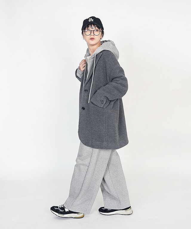 カラー:15 GRAY / サイズ:FREE