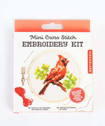 KIKKERLAND|Cardinal Mini Cross Stitch Embroideryカーディナルミニクロスステッチ刺繍 kgg276