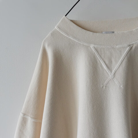 ichi｜Pigment Wash Short Sweatshirt