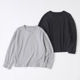 Cion|コットンワイドスリーブカットソー 長袖・19-23273