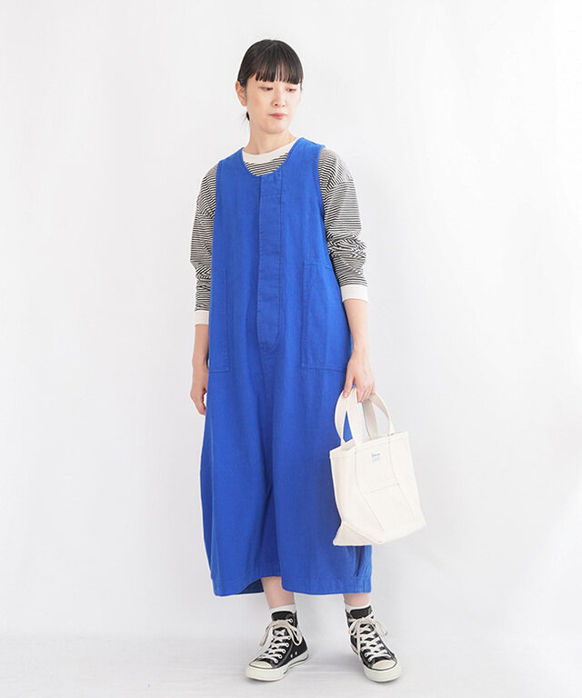 身長:165cm / カラー:08.グレーシャンブレー / サイズ:F