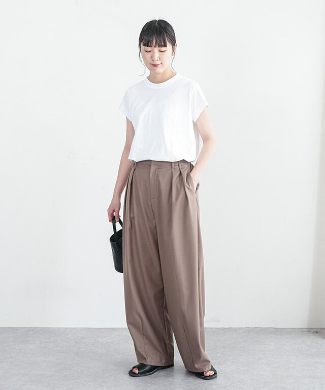 身長:165cm / 01.WHITE / サイズ:40