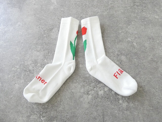 NATURAL LAUNDRY|コットンTULIPソックス(7261A003)