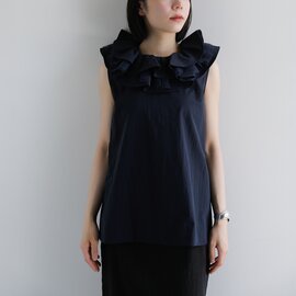 MANOF|ラッフルカラー ブラウス 80122-4123