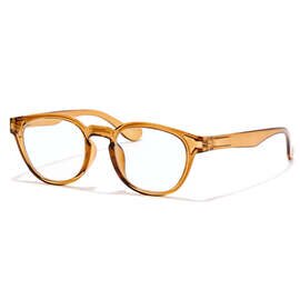 jugaad14|OCEAN CLEAR brown リーディンググラス 日本製 鯖江 かけ心地 ストレスフリー 機能性レンズ 紫外線カット 老眼鏡